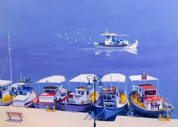 Griechische Fischerboote